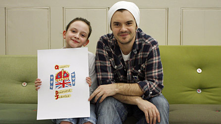 Young winner of Blue Peter Queen’s Diamond Jubilee emblem competition is announced