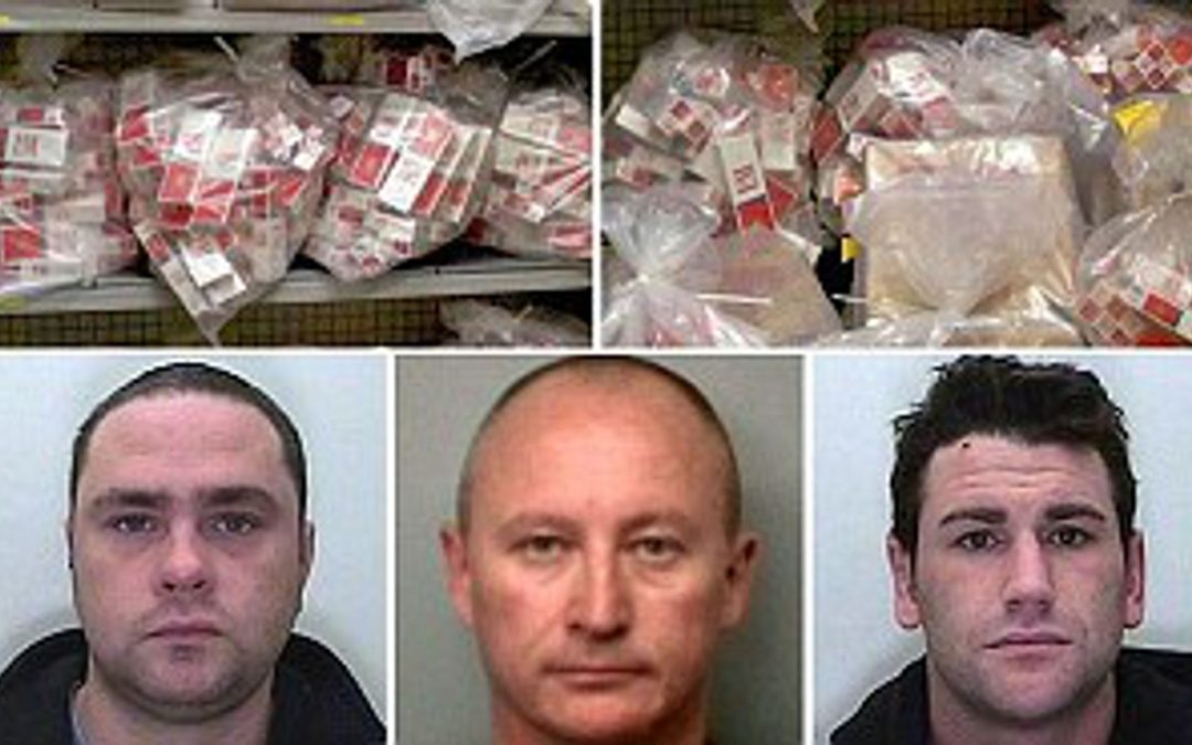 Former RAF men jailed for cigarette smuggling